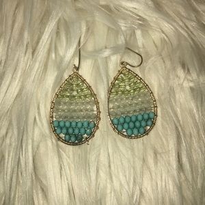Beautiful hanging earrings